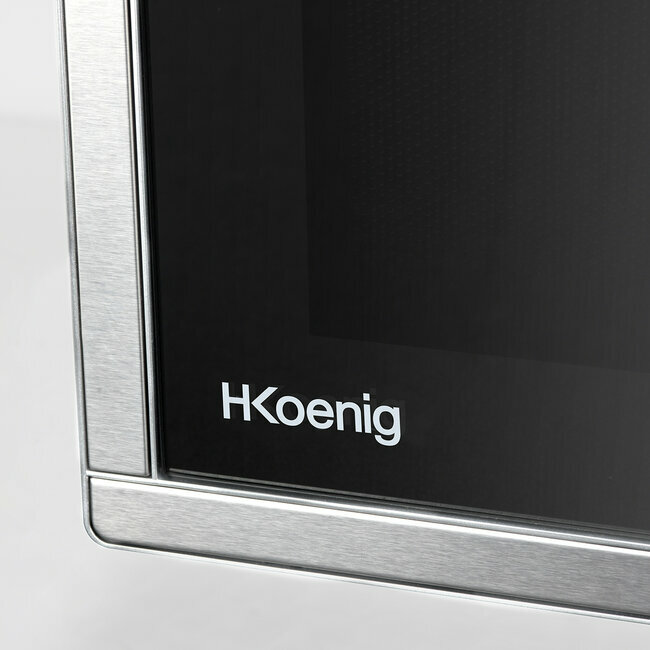 Silver H.Koenig VIO7 Microwave with Grill 1000 W 23 Litre 