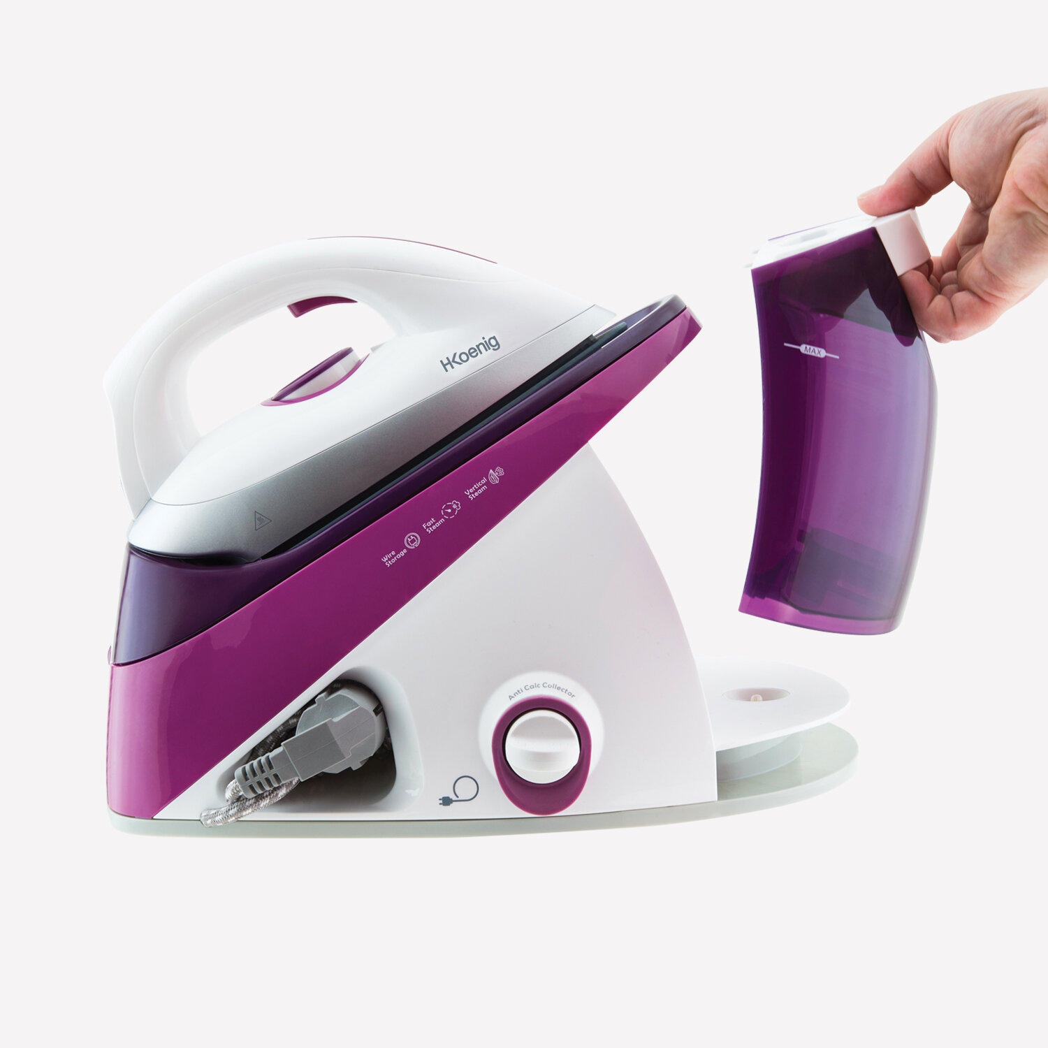 Our products > linencare > iron steam station 5.4Bar Koenig EN