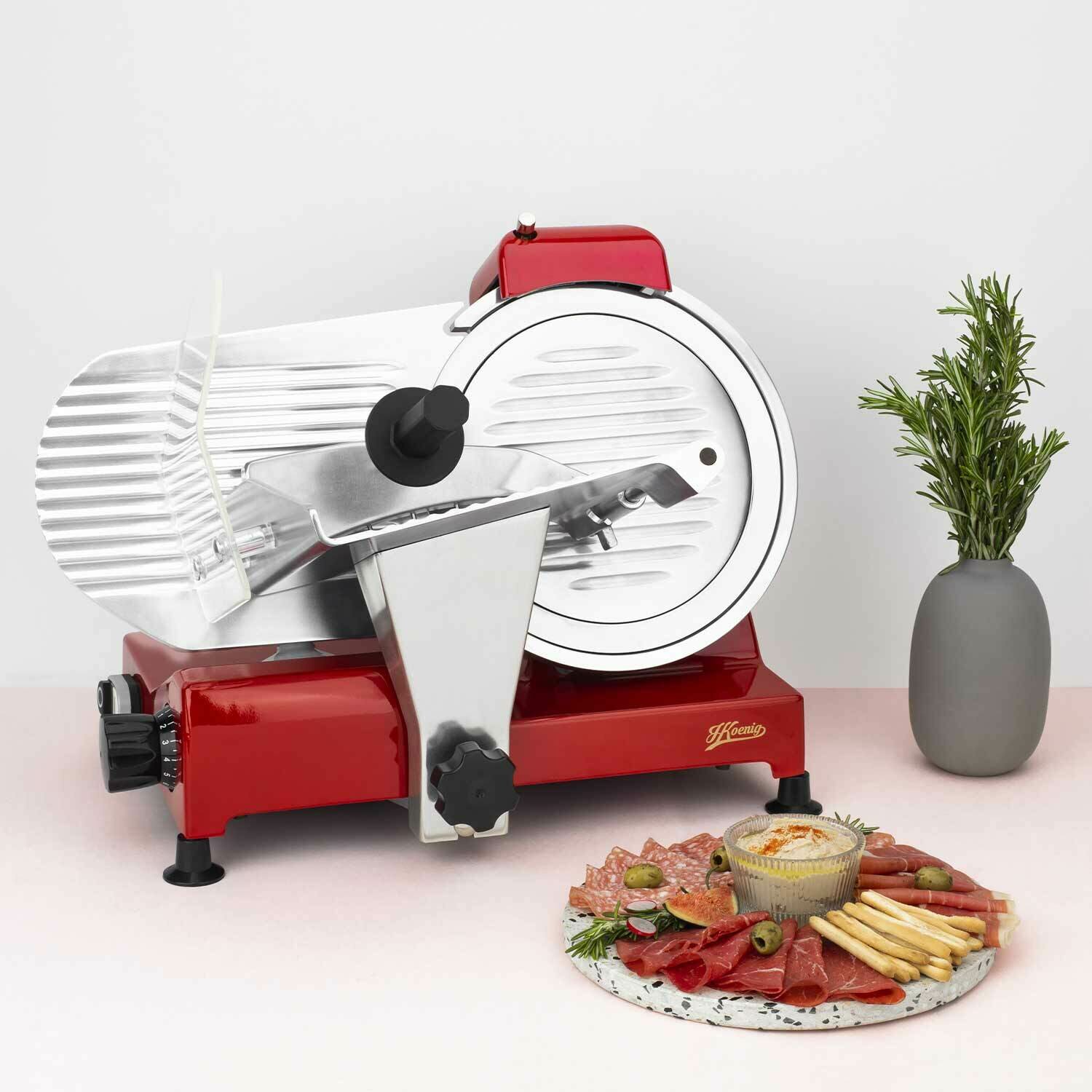 Our products > food processors > meat slicer Koenig EN