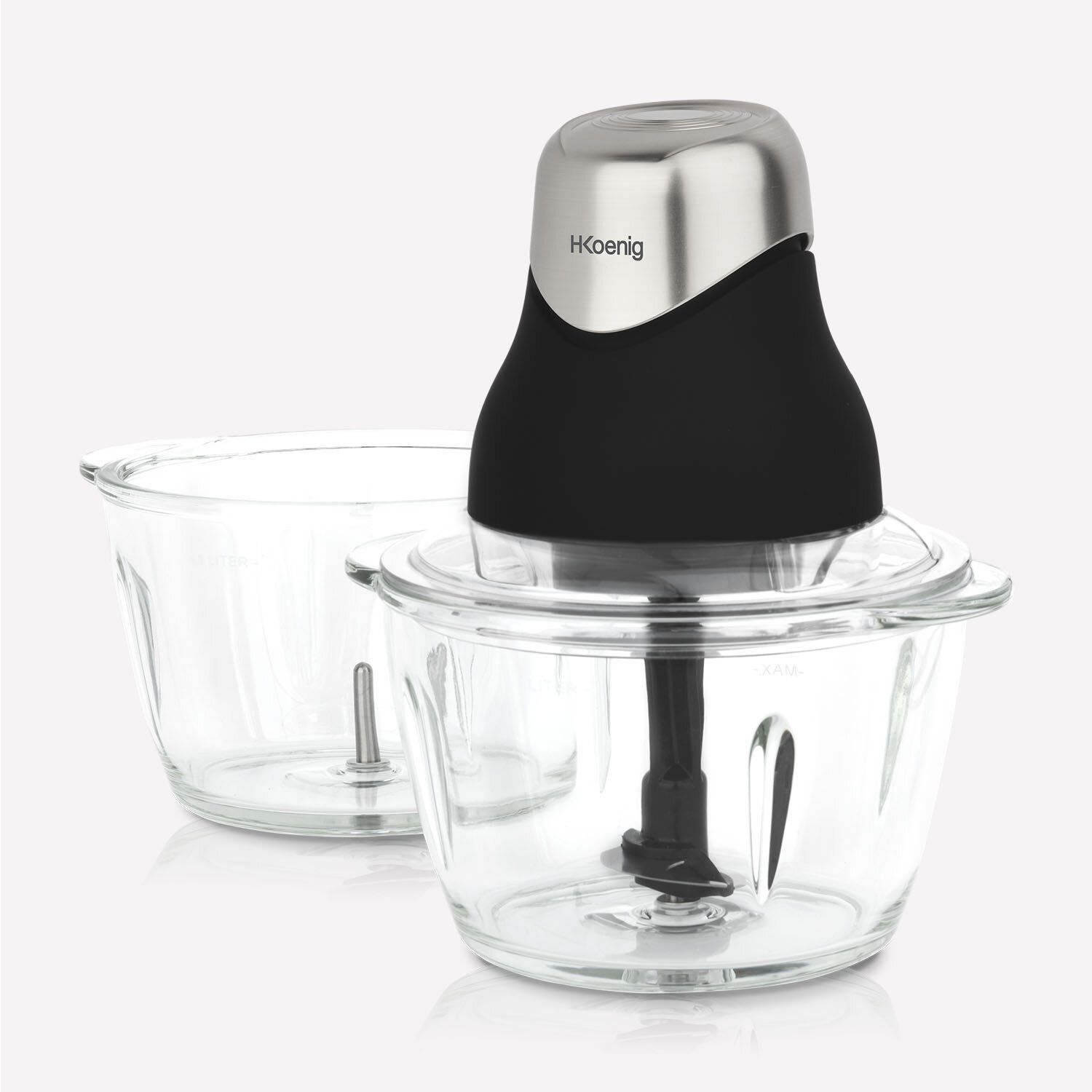 food processors > Blenders > Mini electric chopper with 2 bowls