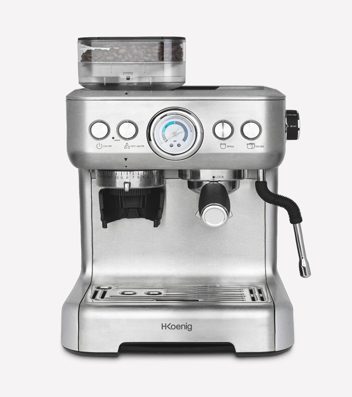 espresso maker with grinder