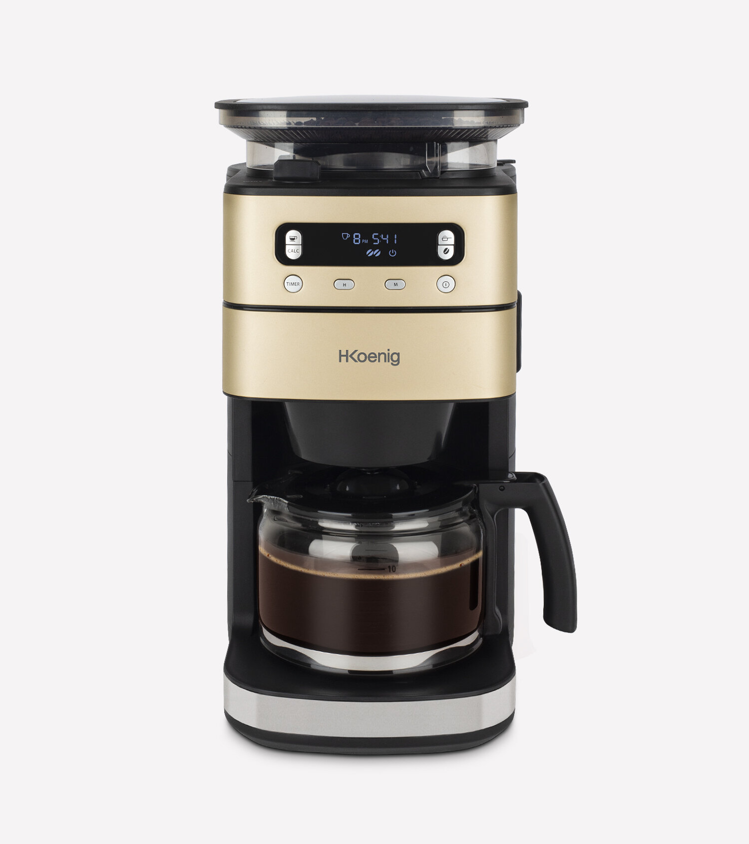 filter coffee machine with grinder