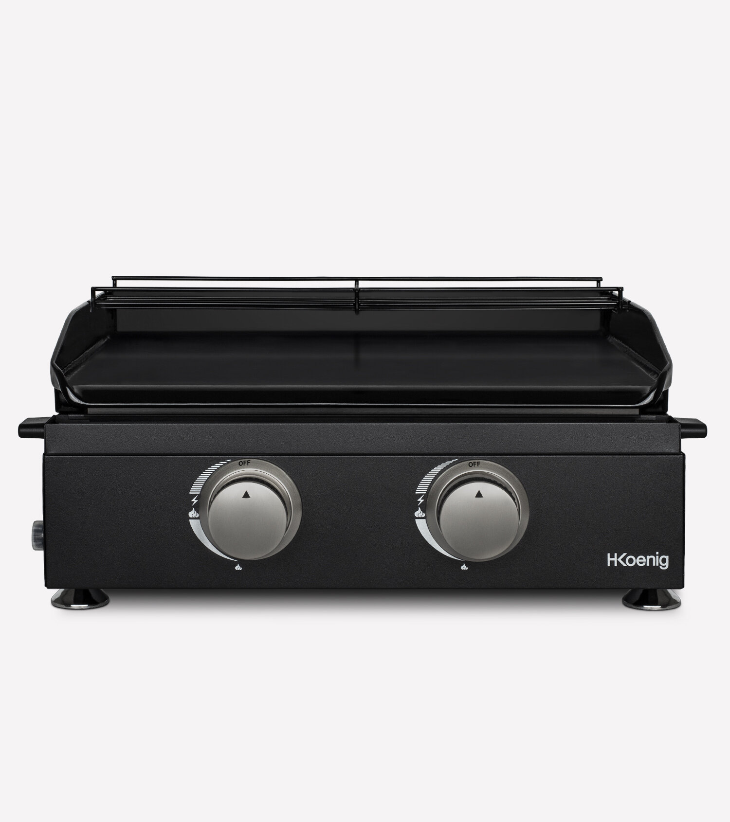 Koenig Cooking Our products > friendly cooking > 2 burners gas plancha : Koenig - EN